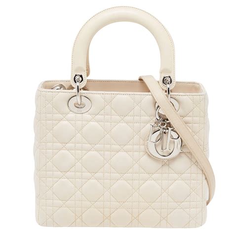 lady dior beige cannage|lady dior small dimension.